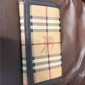 Burberry Brown Leather Wallet
